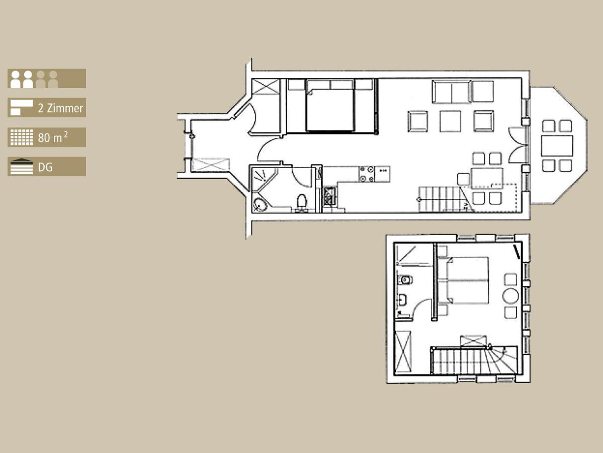 Strandvillen Binz - Ferienwohnung Mit Meerblick, 2 Schlafzimmern Und Balkon Sv-768 Экстерьер фото